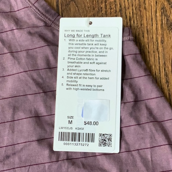 Lululemon Long for Length Tank - Picture 3 of 10